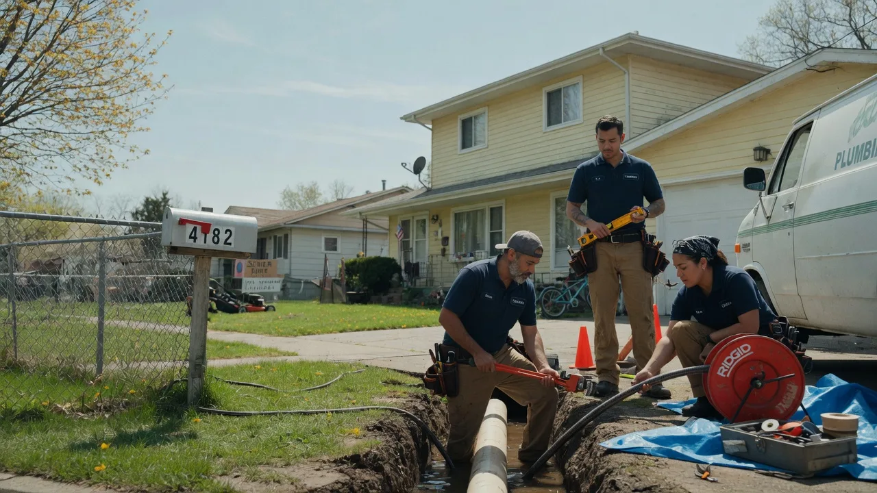 Gas Line Repair in New Munich, MN near me